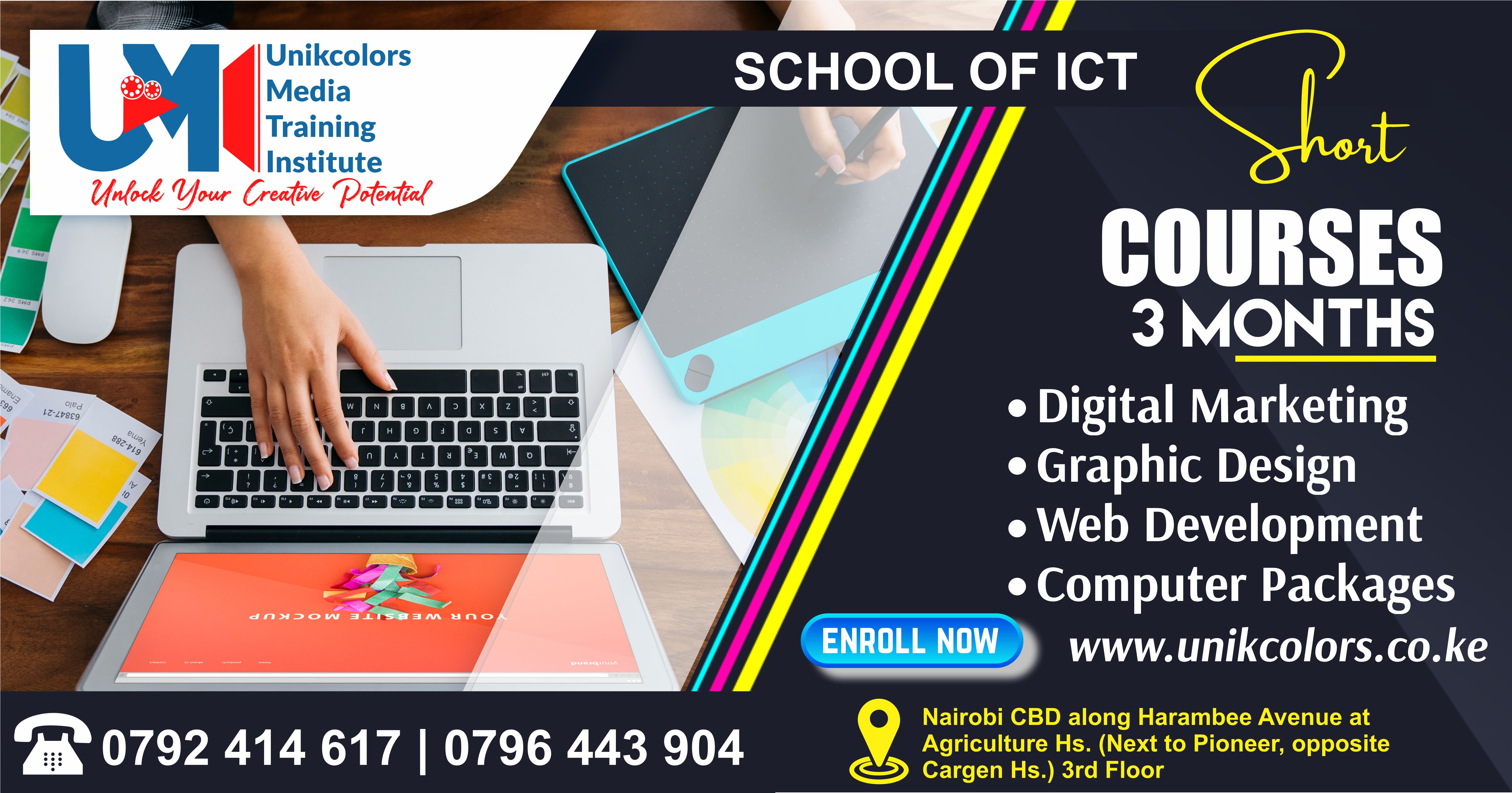COMPUTER COURSES - DIGITAL MARKETING | GRAPHIC DESIGN | WEB DEVELOPMENT | COMPUTER PACKAGES COURSE
